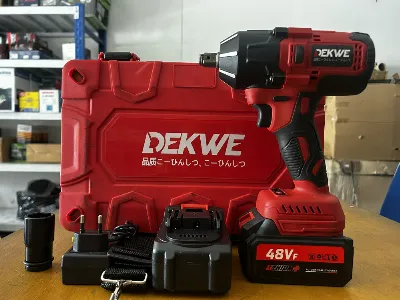 Jual Dekwe Dk2348 Impact Wrench Cordless brushless 650NM 2 Baterai Di Samarinda