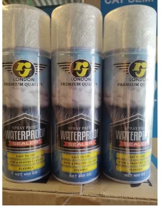 RJ Spray Anti bocor Semprotan Penambal Waterprof 400CC — Lem & Sealant Samarinda