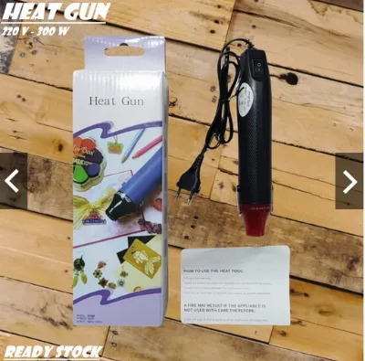 Mini Hot Gun Heat Gun Low Watt 300W Electric Alat Pemanas Multifungsi heatgun — Heat Gun & Blower Samarinda