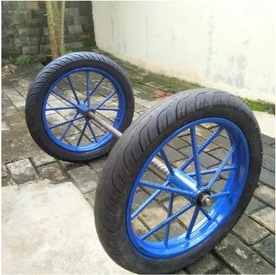Roda Gerobak Roda Becak + as Ring 14 — Roda Gerobak & Gletrek Samarinda