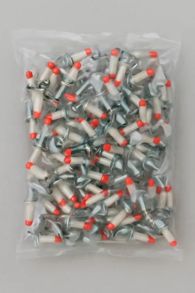 100 Pcs Isi Ulang Paku Beton Ramset Paku Washer Kecil 7Mm — Ramset Samarinda