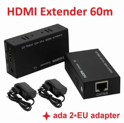 HDMI Extender HDMI Extension Kable LAN Ethernet 30M RJ45 Lan Cat5 Cat — Elektronik & Smart Home Samarinda