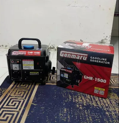MESIN GENSET BENSIN 2 TAK 750 WATT "GENMARU" GMR-1500 — Genset & Pompa Air Samarinda