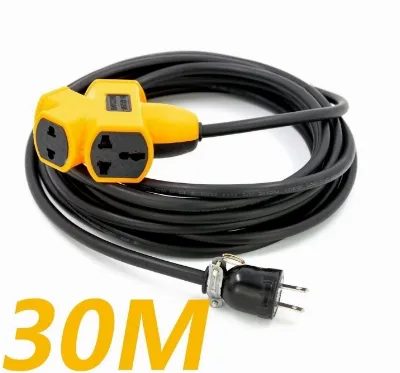 Kabel Ekstensi Extension Cord Extra-long Plug-in Strip Electric Vehicle Charging Extension 30M — Elektronik & Smart Home Samarinda