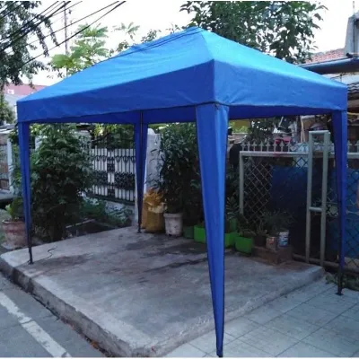 Atap Terpal Kain Tenda Cafe Model Piramid 2x3 — Atap Tenda & Kanopi Samarinda