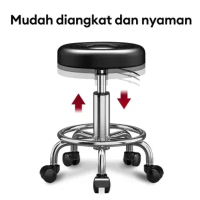 Kursi bulat roda kursi cafe kursi belajar — Meja & Kursi Samarinda
