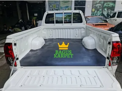 Karpet Alas Bak Mobil Toyota Hilux Double Cabin 8mm — Karpet & Terpal Bak Samarinda