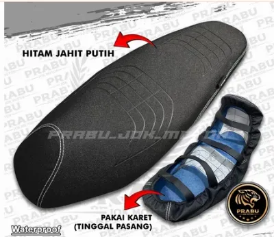 Sarung Cover Jok Motor Instan Pakai Karet TINGGAL PASANG Motif EMBOS PRIMA Bahan Amplas Kasar Anti Cakar Kucing — Aksesoris Kendaraan Samarinda