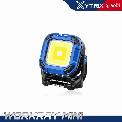 AOKI XYTRIX WorkRay Mini Lampu Kerja Magnetik LED 550Lm 1200mAh Type-C IPX4 - WorkRay Mini