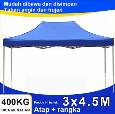 Jual Tenda Lipat 3x4.5 Besi 0.6 - Kain D600 Di Samarinda