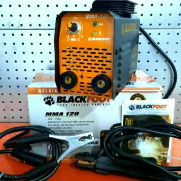 Jual Blackfoot Mesin Travo Las Travo Inverter 350 watt IGBT MMA 120 A Hitam Di Samarinda — Lapak Perkakas