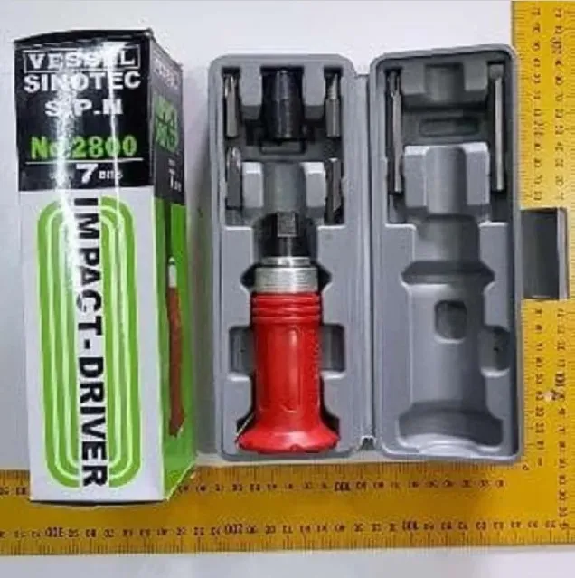 Jual Obeng Ketok Set 13pcs Obeng Getok Putar Set Impact Driver S2 Drill Bit Di Samarinda — Lapak Perkakas