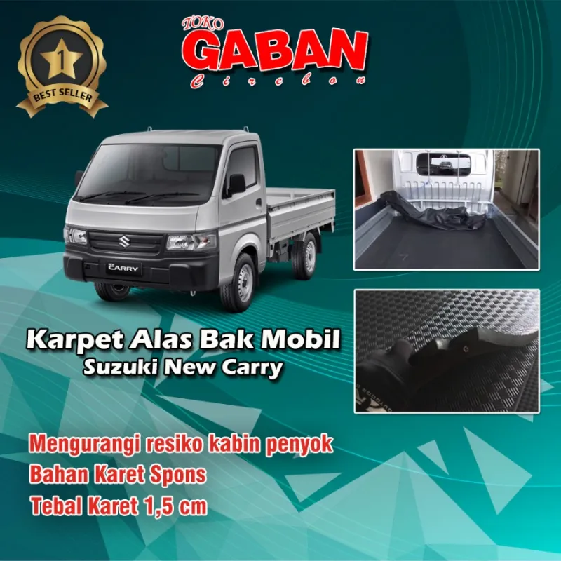 Jual Karpet Alas Bak Mobil Carry New Pick Up Bahan Spoon Tebal 1.5 cm Di Samarinda — Lapak Perkakas