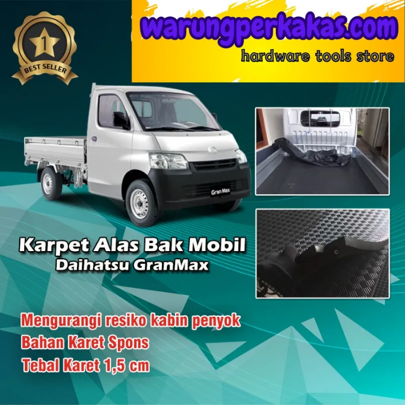 Jual Karpet Alas Bak Mobil Granmax Pick Up  Ukuran 239 cm x 165 cm Bahan Spoon Tebal 1.5 cm Di Samarinda — Lapak Perkakas