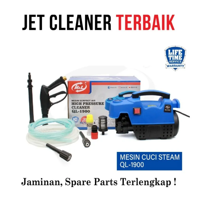 Jual HL Jet Cleaner QL 1900 High Pressure Cleaner HnL QL1900 Di Samarinda — Lapak Perkakas