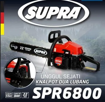 Jual Mesin Chain Saw Mesin Gergaji Kayu Supra SPR6800 Di Samarinda — Lapak Perkakas