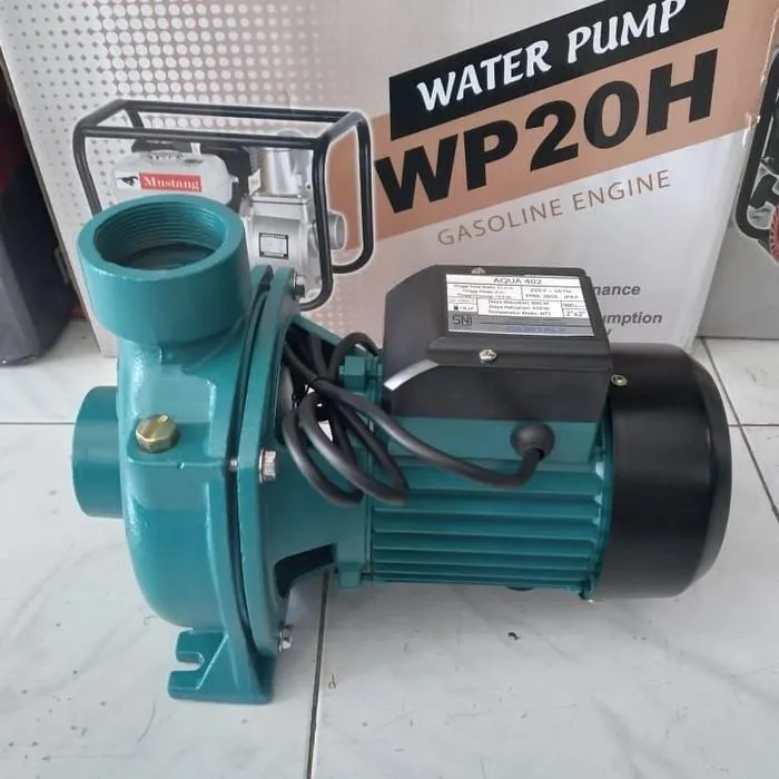 Jual Pompa air Centrifulgal Pompa dorong AQUA 402 Alkon Listrik ( 2 inch ) Di Samarinda — Lapak Perkakas