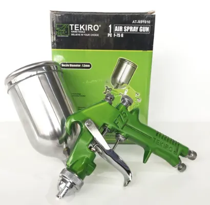 Jual Tekiro F75g Spray Gun Semprotan Cat Spet Tabung Atas Di Samarinda — Lapak Perkakas