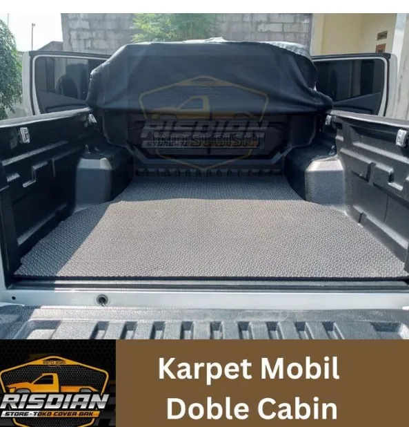Jual Karpet bak mobil Hilux Double Cabin Kabin Tebal 10 mm Di Samarinda — Lapak Perkakas