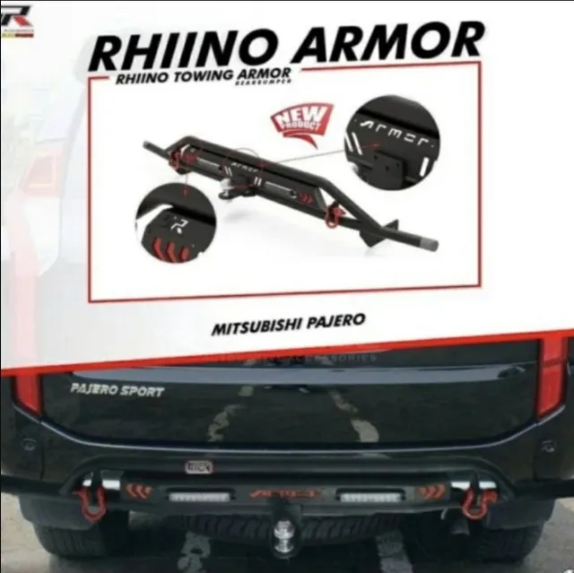 Jual Bumper Towing Belakang Rhino Armor All New Pajero Di Samarinda — Lapak Perkakas