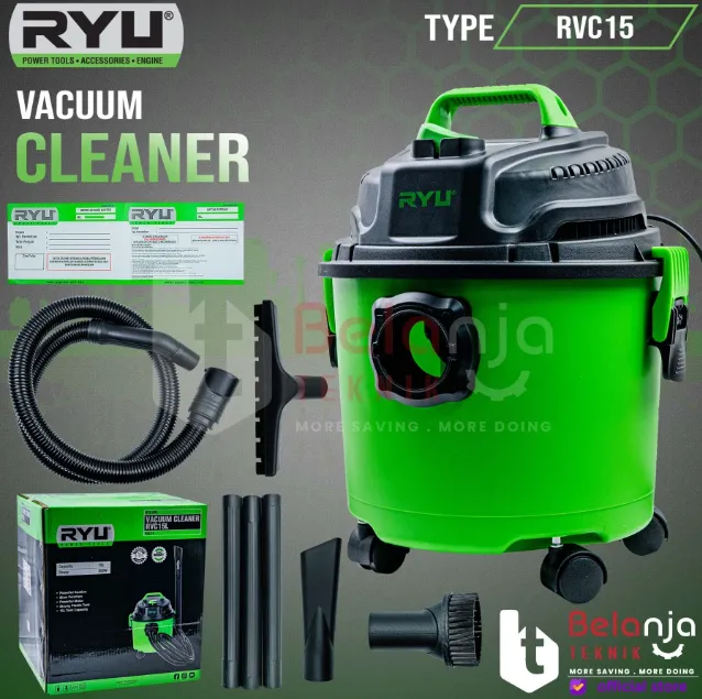 Jual Vacum Cleaner RYU RCV 15 Penyedot Debu Wey Dry Blow Basah Kering Di Samarinda — Lapak Perkakas