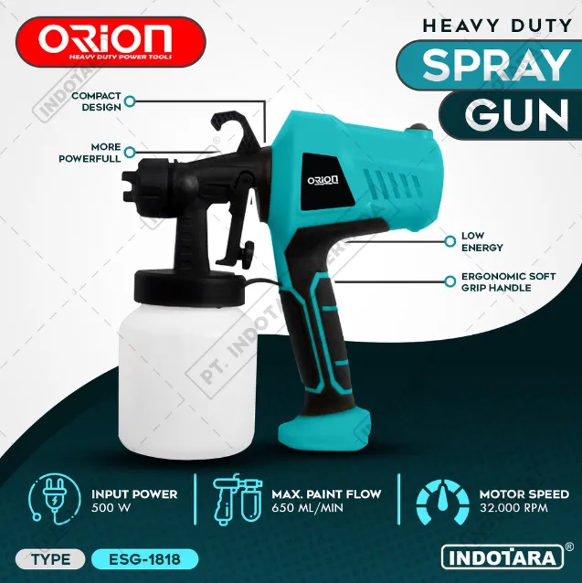 Jual Alat Semprotan Cat Spray Gun Air Dust ESG 1818 Di Samarinda — Lapak Perkakas