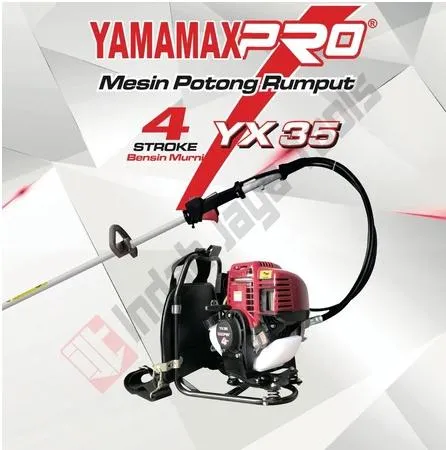 Jual YAMAMAX PRO YX 35 Mesin Potong Rumput 4 Tak - Brush Cutter Bensin Murni Di Samarinda — Lapak Perkakas