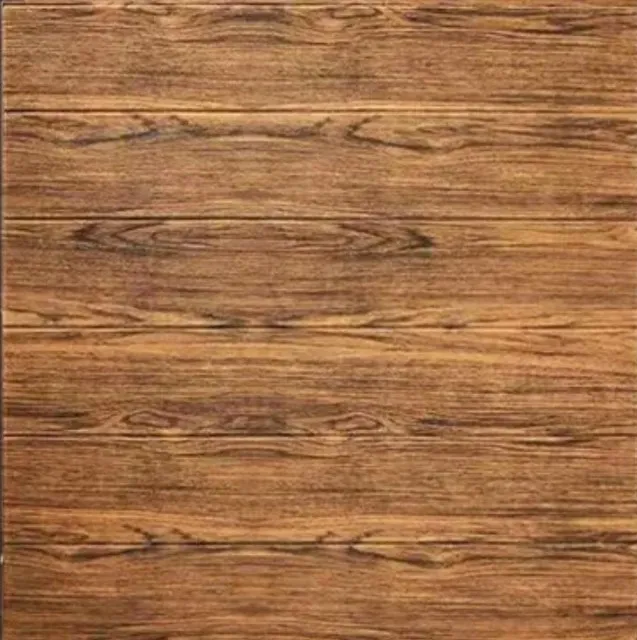 Jual Wallpaper Stiker Dekorasi Interior Dinding Rumah 3D Foam Motif Kayu Di Samarinda — Lapak Perkakas