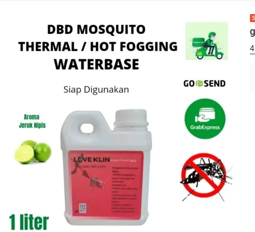 Jual cairan fogging nyamuk dbd , kecoa sudah berasap, sudah tinggal di gunakan dengan alat hot fogging isi 1 liter Di Samarinda — Lapak Perkakas