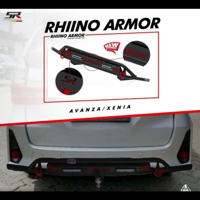 Jual Bumper Towing Belakang Rhino Armor Avanza Xenia All New Rush Terios Di Samarinda — Lapak Perkakas