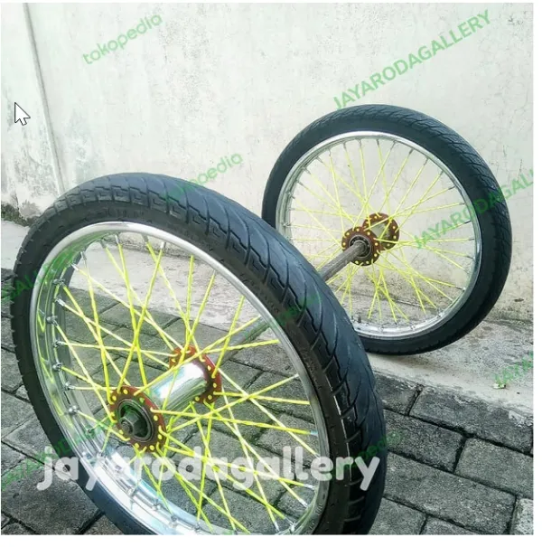 Jual Roda Gerobak Velg Ring 17 Ruji + As Di Samarinda — Lapak Perkakas