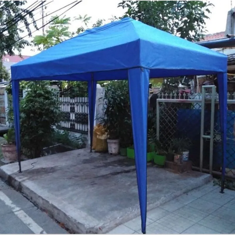 Jual Atap Terpal Kain Tenda Cafe Model Piramid 2x3 Di Samarinda — Lapak Perkakas