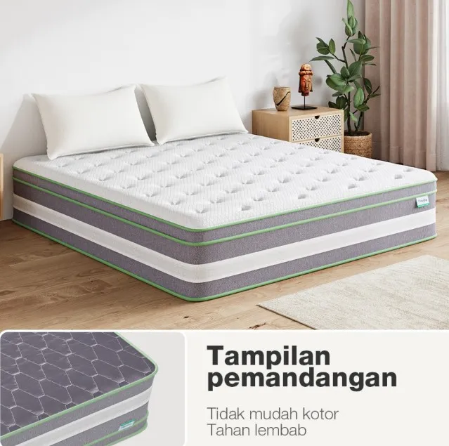 Jual Kasur Spons Busa Spring Bed 120x200x25 Di Samarinda — Lapak Perkakas