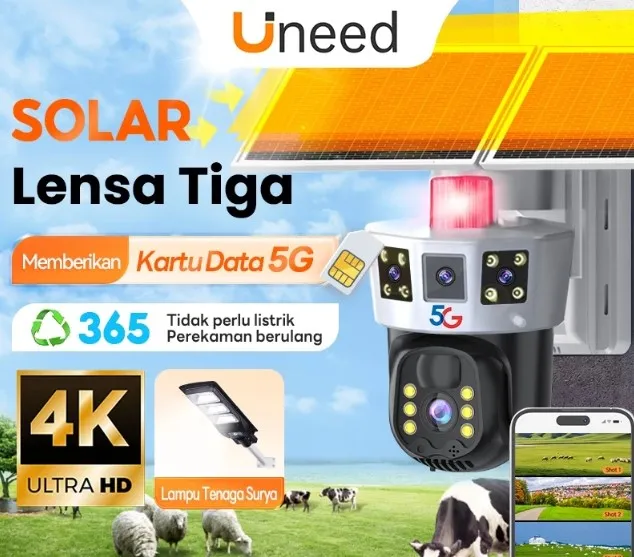 Jual Solar CCTV Outdoor Low Power Battery Panel Surya Tenaga Matahar Di Samarinda — Lapak Perkakas