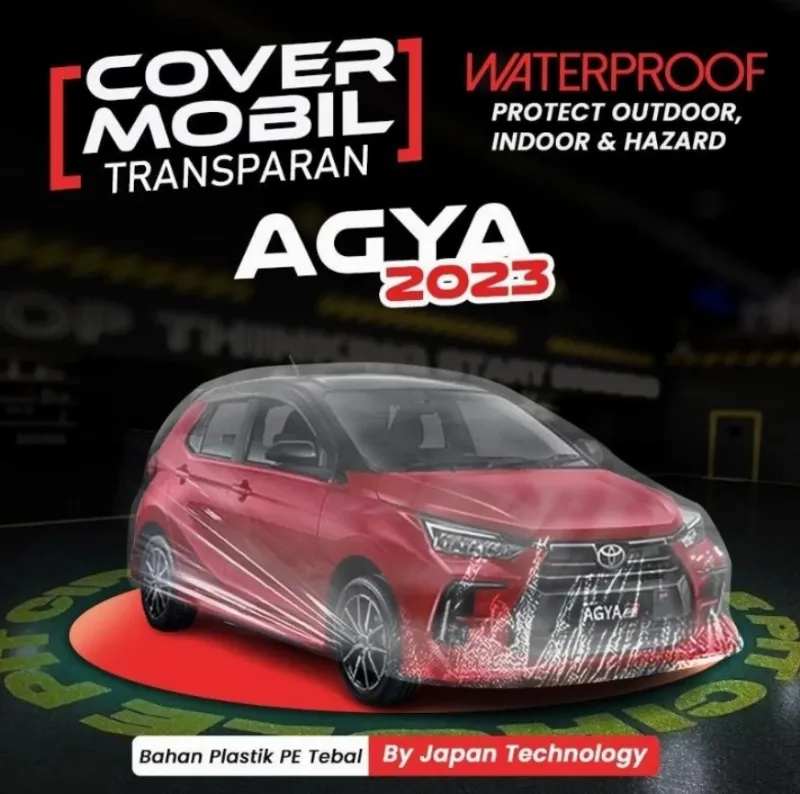 Jual Cover Sarung Mobil Transparan Bening Agya Ayla Di Samarinda — Lapak Perkakas