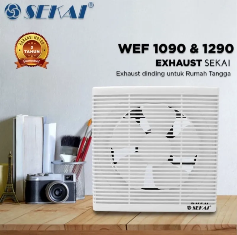 Jual Kipas Angin Tipe Dinding 25 Cm WEF-1090 Sekai Di Samarinda — Lapak Perkakas