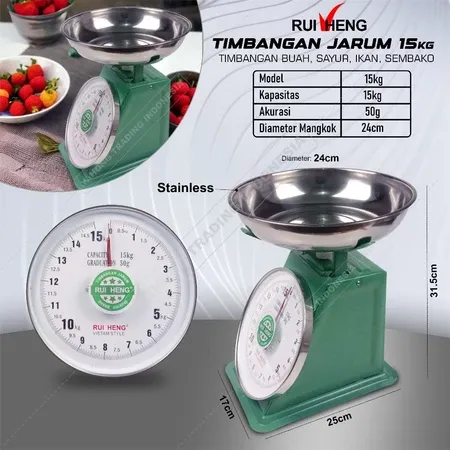 Jual Timbangan Jarum Manual Timbangan 15Kg Di Samarinda — Lapak Perkakas