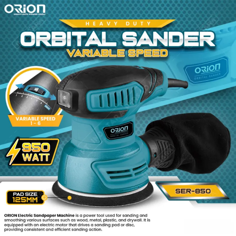 Jual Mesin Amplas Orbital KayuTembok - SER-850 Di Samarinda — Lapak Perkakas