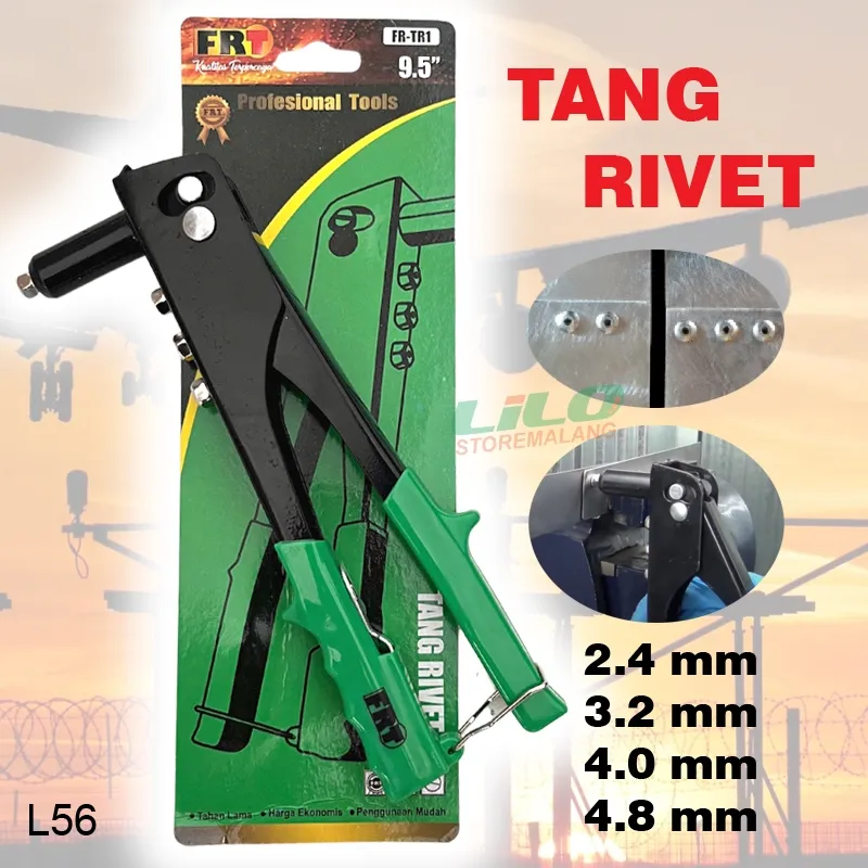 Jual Alat Tembakan Paku Tang Rivet Rifet Hand Riveter 2.4 3.2 4.0 4.8 mm L56 — FRT Di Samarinda — Lapak Perkakas