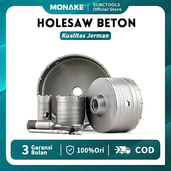 Jual Monake Mata Bor Hole Saw Beton SDS Plus K101 35mm Di Samarinda — Lapak Perkakas